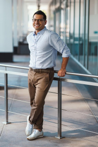 businessman portrait smiling